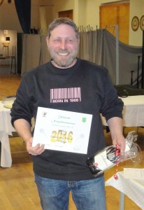 Hans Georg Wetzel 3. Klasse A Neujahrsmeisterschaft 2016 beim PSV Grimmen
