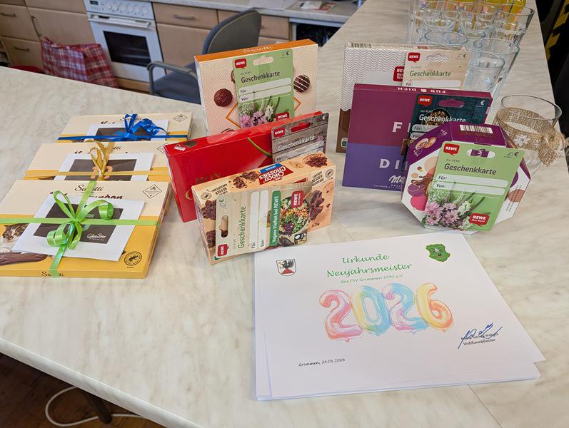 Preise Neujahrsmeister